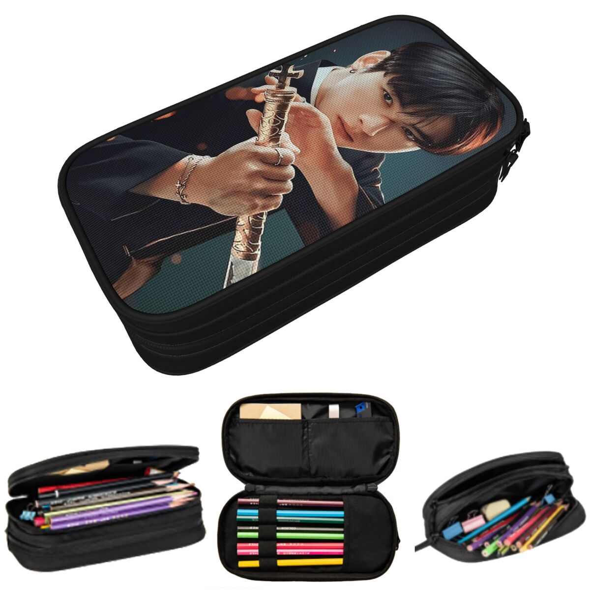 Stationery And Office Supply Chain - Estojo de lápis Cha Eunwoo para