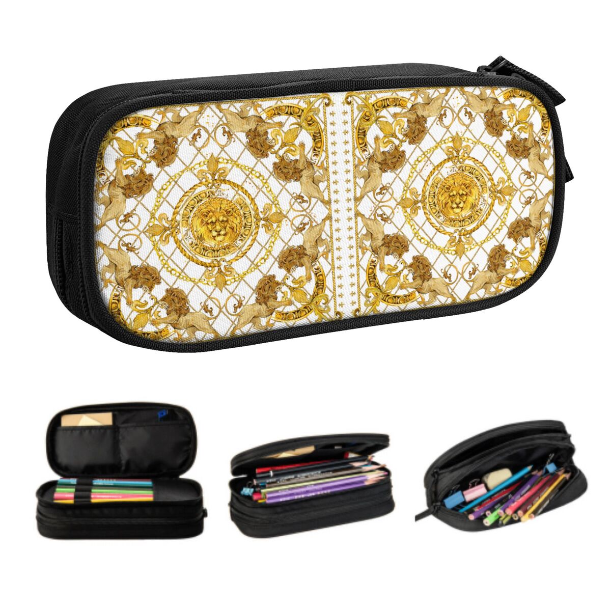 Lion Stationery & Office Supply(Kunshan)Co.Ltd - Personalizado de luxo leão dourado europeu