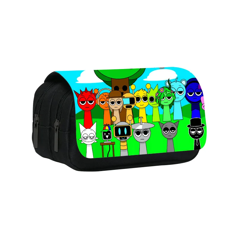 Pencil Case Large - Novo Estojo de Lápis Sprunki Clássico