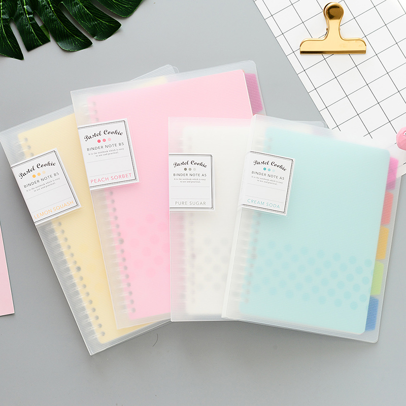 Graph Paper Pad - KOKUYO-Caderno Folha Solta, Série Biscoito Pastel,
