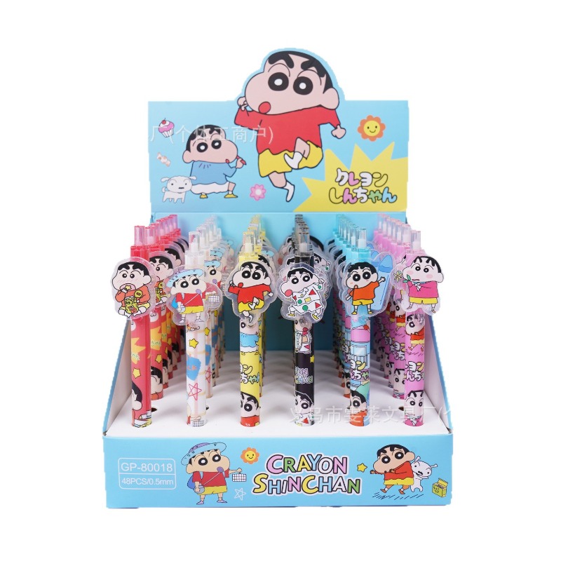 Stationery Supplier - Caneta Gel Cartoon Crayon Shinchan com
