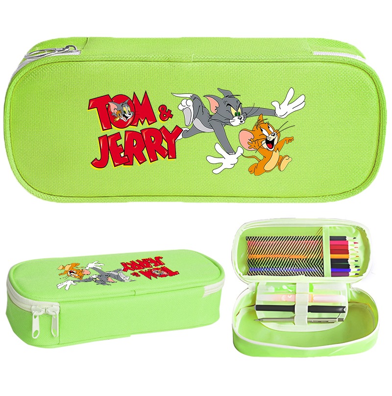 Pencil Case Large - Estojos de Lápis Fofos Tom e