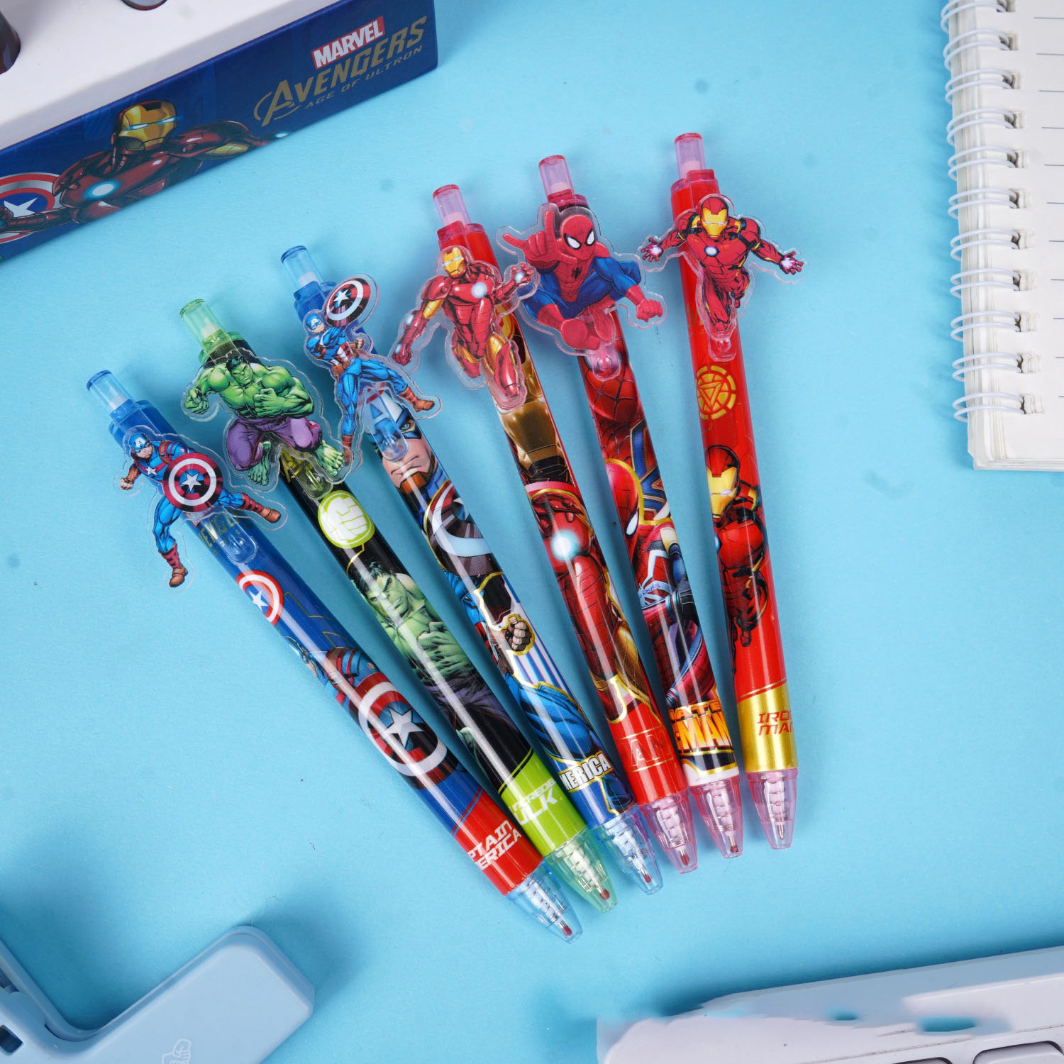 Stationery Supplier - Canetas em Gel Marvel de Secagem