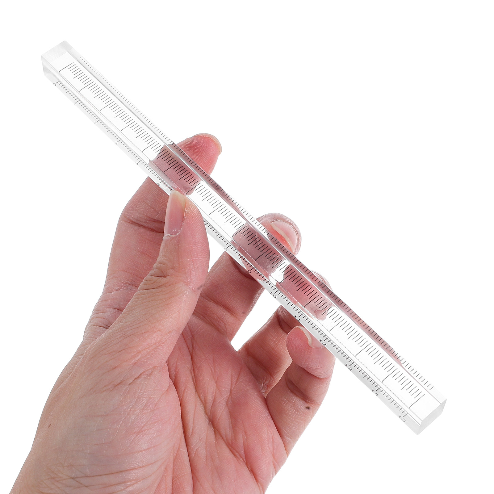 Ruler Set Transparent - Conjunto de 3 Réguas Transparentes para