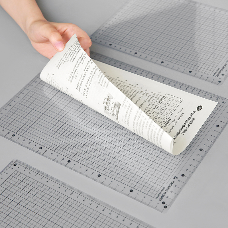 Placa de régua transparente a4 - Ruler Set Transparent avaliação e preço