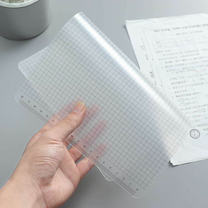 Placa de régua transparente a4 - Ruler Set Transparent avaliação e preço