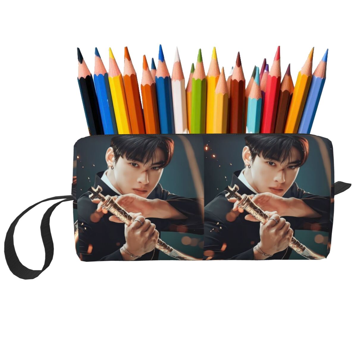 Estojo de lápis Cha Eunwoo par - Stationery And Office Supply Chain avaliação e preço