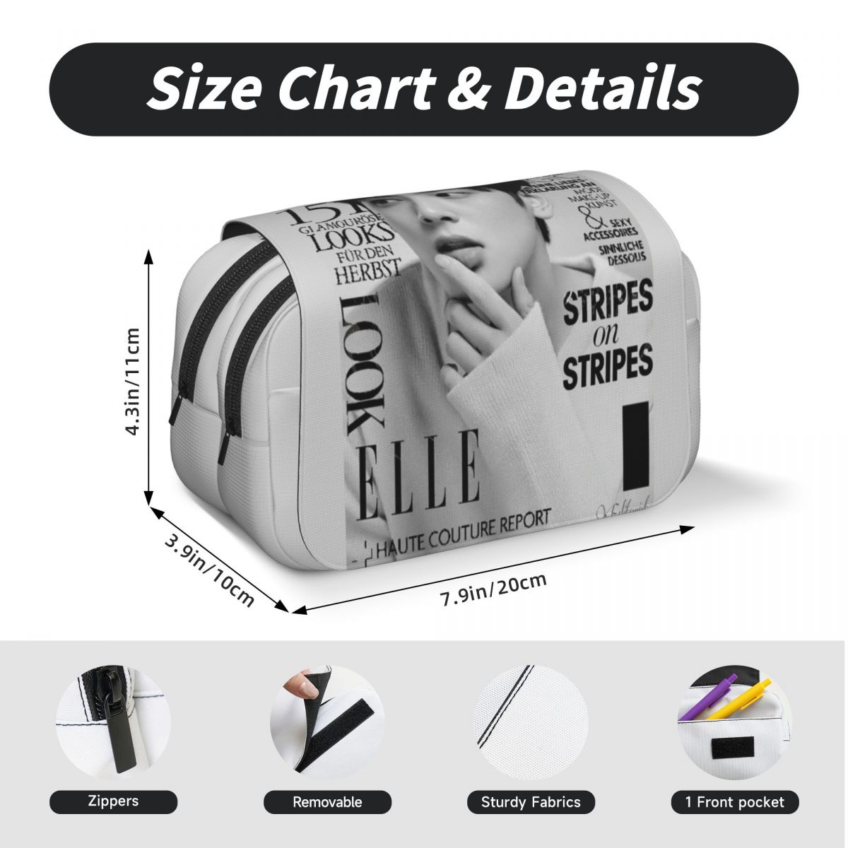 Estojo de Lápis Cha EunWoo Kpo - Stationery And Office Supply Chain avaliação e preço