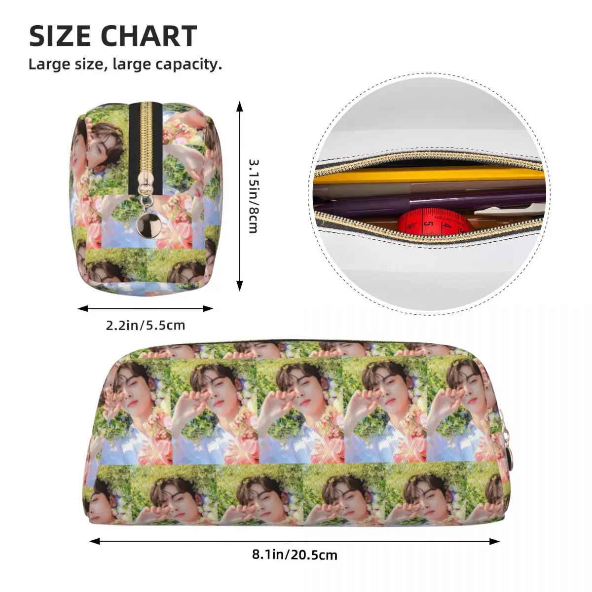 Estojo de Lápis Cha EunWoo Kpo - Stationery And Office Supply Chain avaliação e preço
