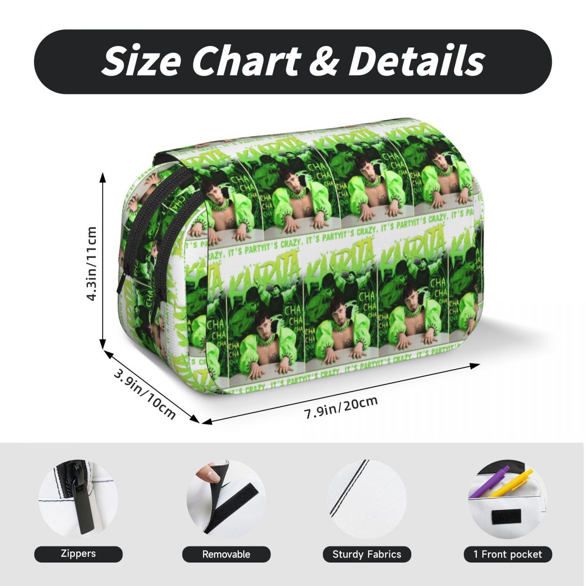 Estojo de Lápis Kaarija Cha Ch - Stationery And Office Supply Chain avaliação e preço
