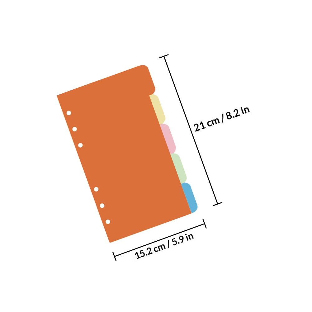 30 Peças Separadores Plásticos - Index Tab Divider avaliação e preço