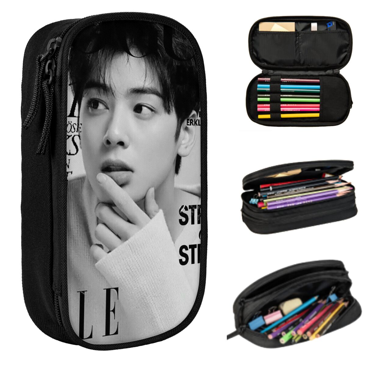 Estojo de Lápis Cha EunWoo Kpo - Stationery And Office Supply Chain avaliação e preço
