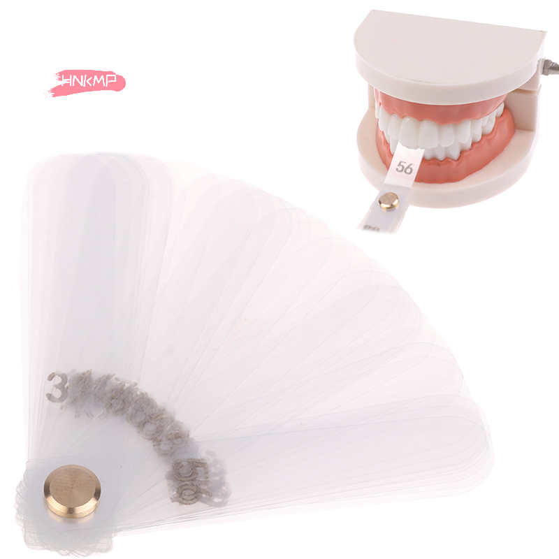 56 pçs dental interproximal re - Ruler Set Transparent avaliação e preço