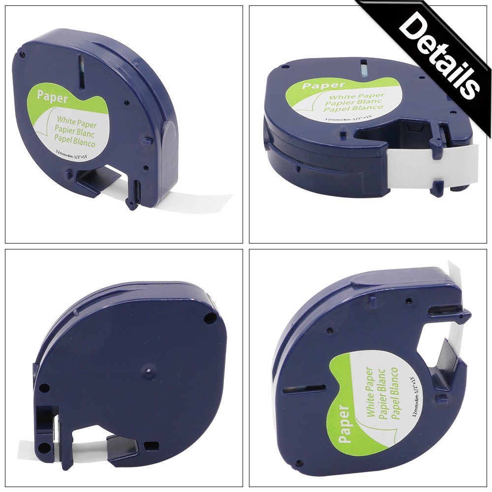 4/10 peças 91200 compatível co - Label Printer Tape avaliação e preço