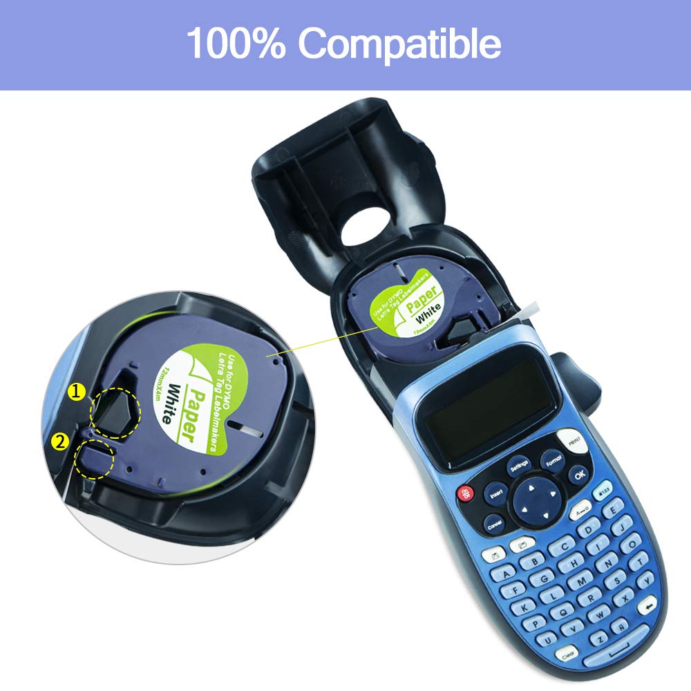 4/10 peças 91200 compatível co - Label Printer Tape avaliação e preço