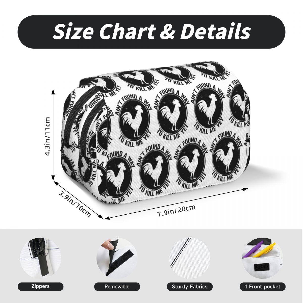 Estojo de Lápis Alice In Chain - Stationery And Office Supply Chain avaliação e preço