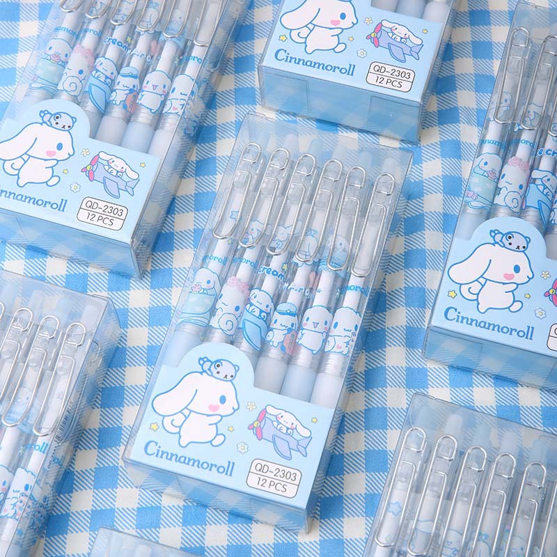 Conjunto de 6-12 Canetas Gel S - Stationery Supplier avaliação e preço