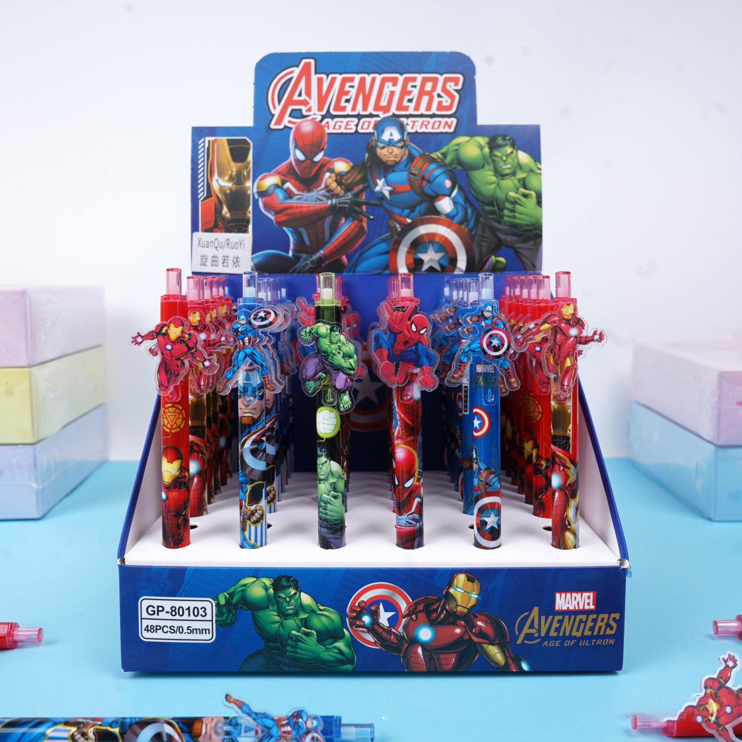 Canetas em Gel Marvel de Secag - Stationery Supplier avaliação e preço