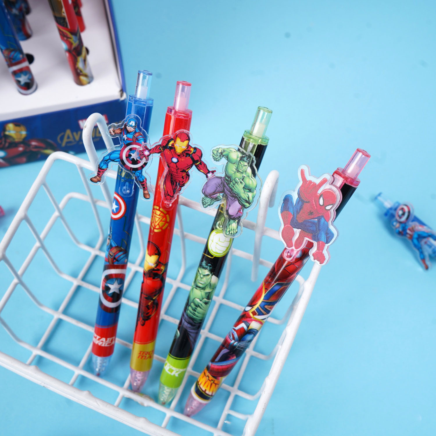 Canetas em Gel Marvel de Secag - Stationery Supplier avaliação e preço