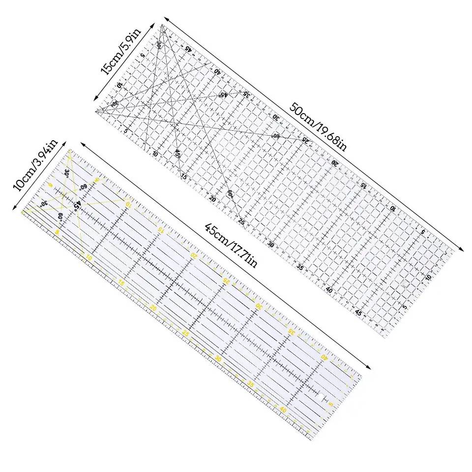 Fenrry régua de retalhos acríl - Ruler Set Transparent avaliação e preço